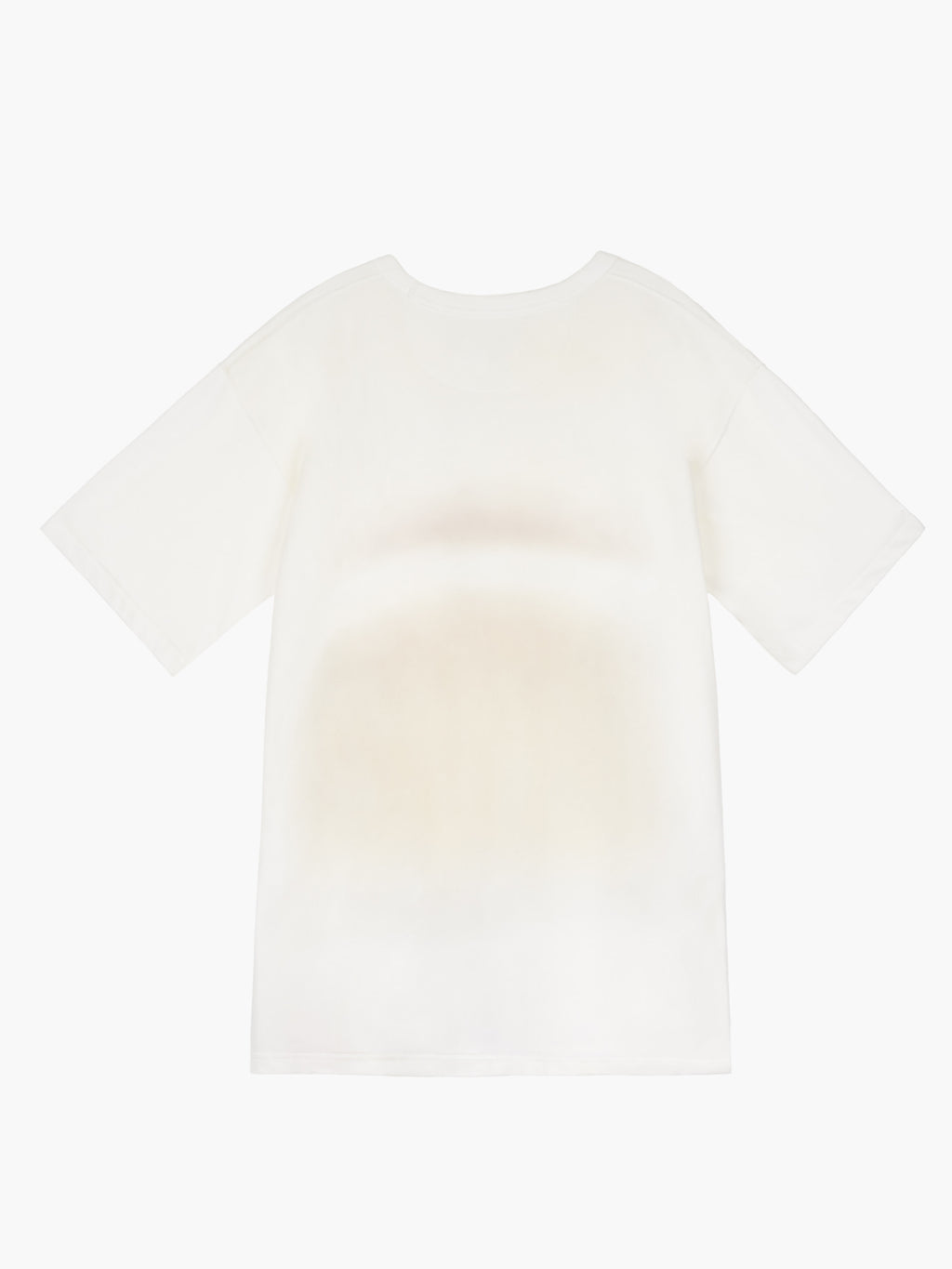 Jiyong Kim - Sun-Bleached Tab Tee (White) product image 2 | TRAB K-Fashion Australia