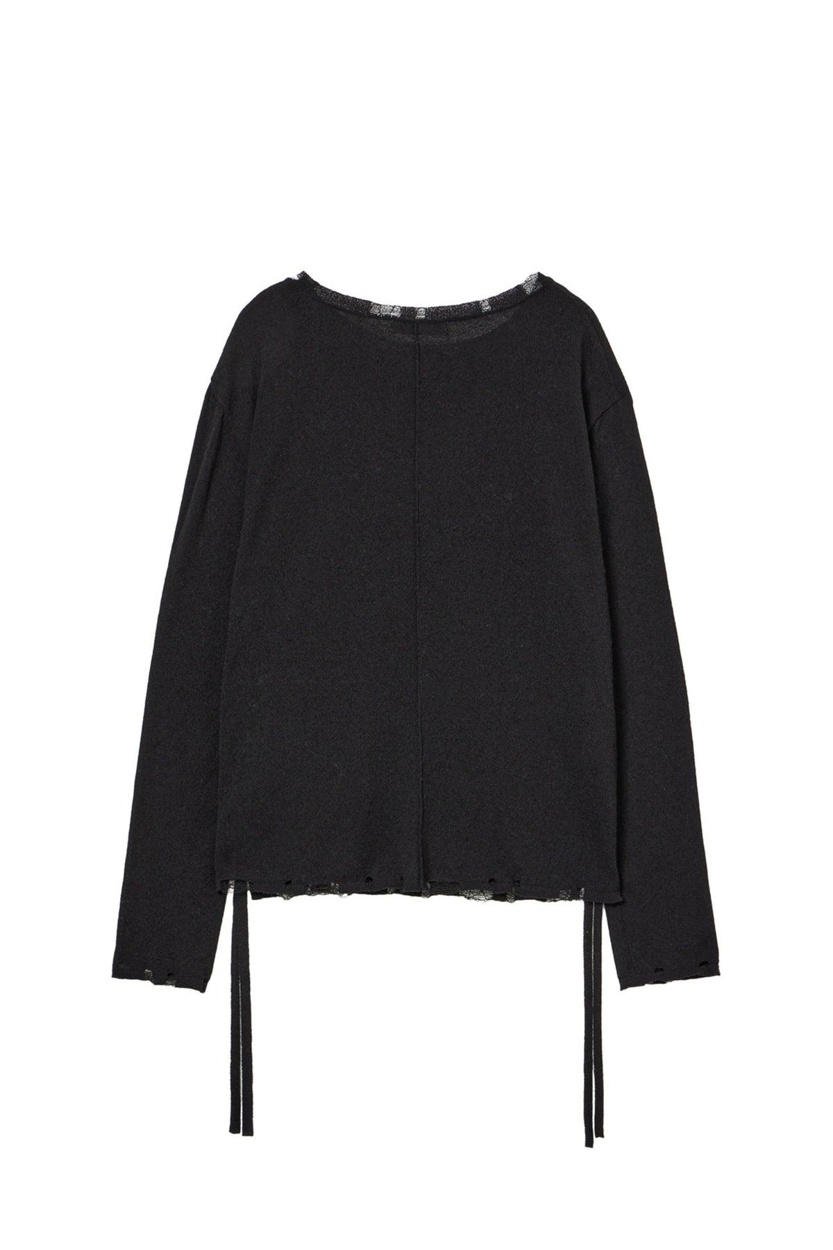 Deinet - Side Tie Knit (Black) product image 2 | TRAB K-Fashion Australia