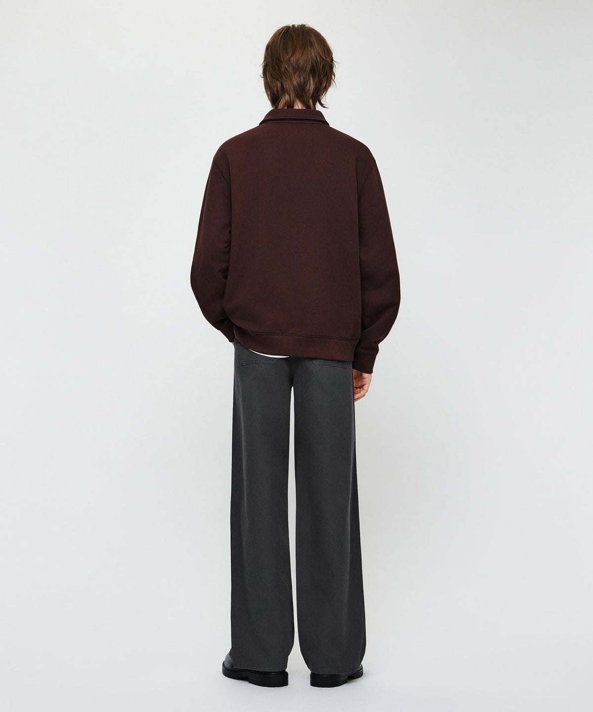 Marithe & Francois Girbaud - Cotton Work Pants (Charcoal) product image 5 | TRAB K-Fashion Australia