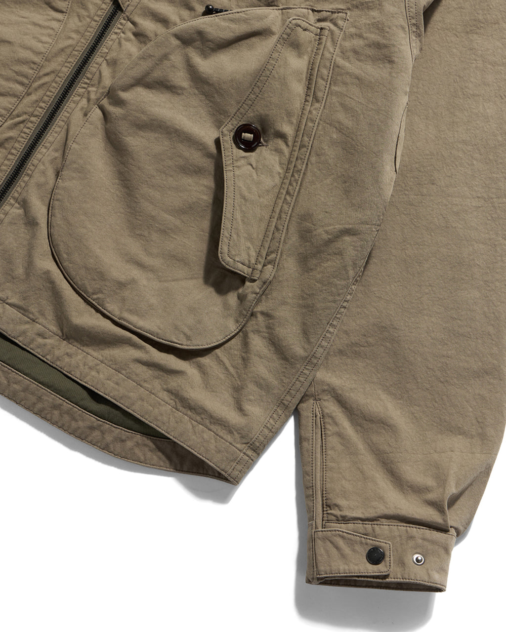 Eastlogue - Deck Hoodie Parka (Sand Beige) product image 4 | TRAB K-Fashion Australia