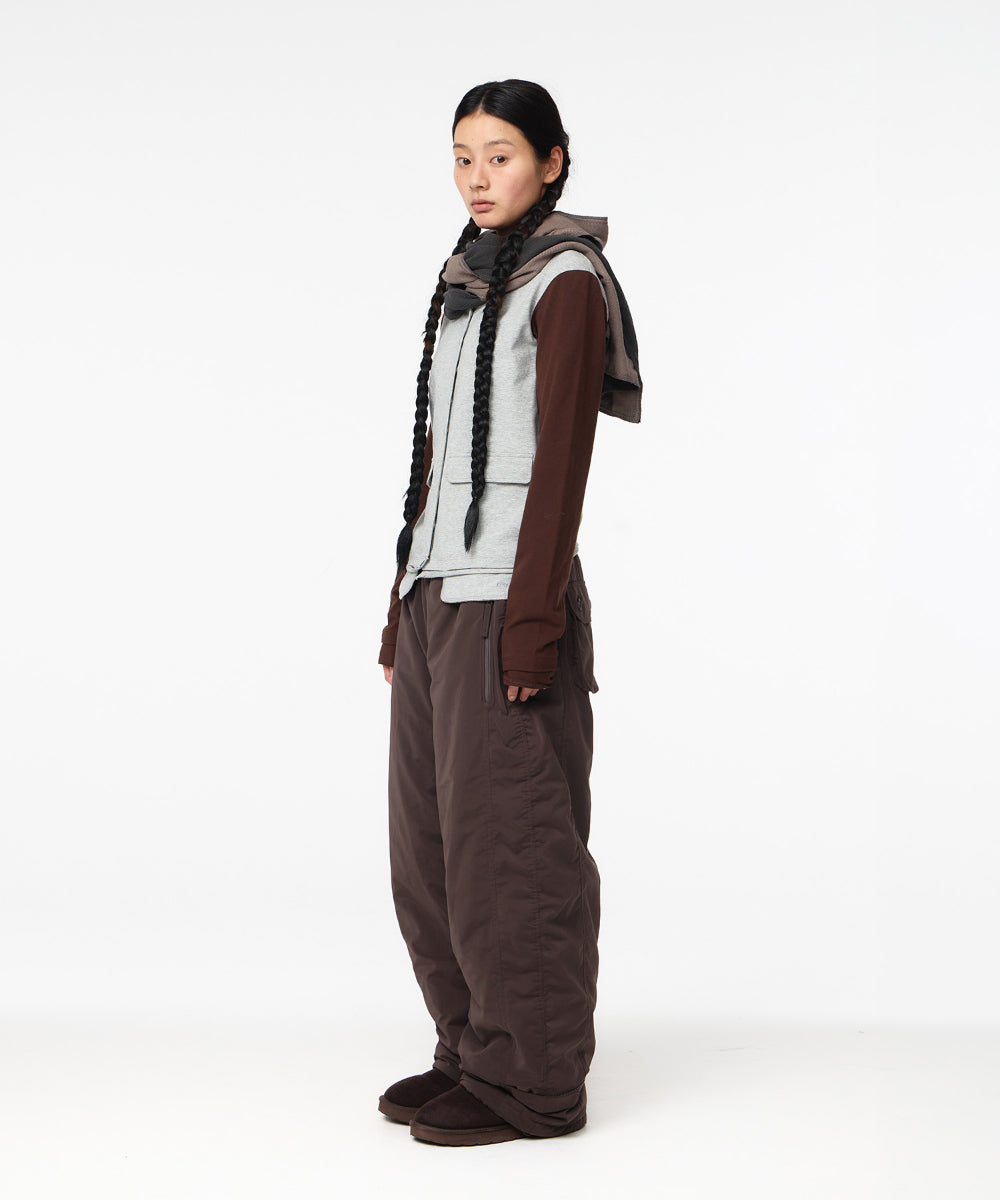 Coyseio - Puckering Padded Pants (Brown) product image 8 | TRAB K-Fashion Australia