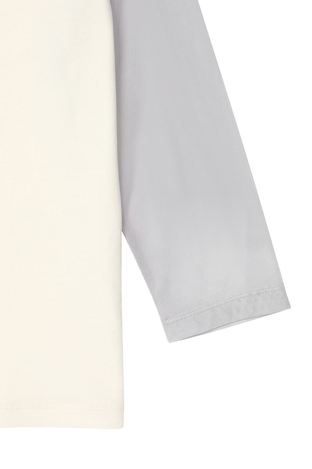 Deinet - Mesh Contrast Raglan Half Sleeve (Light Yellow) product image 14 | TRAB K-Fashion Australia