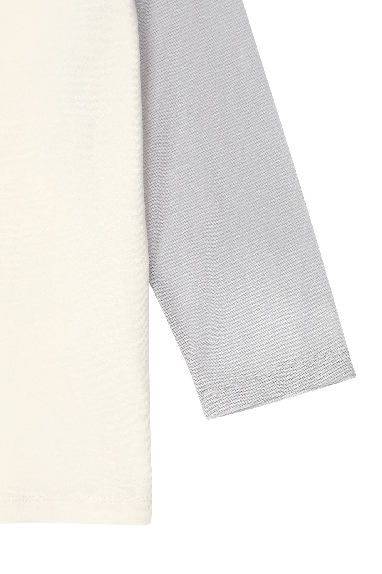 Deinet - Mesh Contrast Raglan Half Sleeve (Light Yellow) product image 14 | TRAB K-Fashion Australia