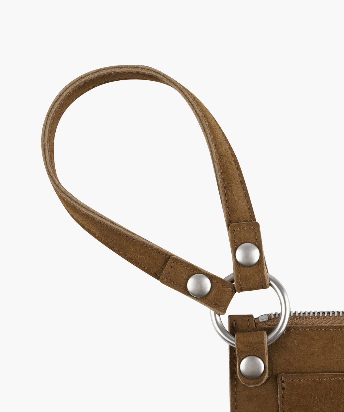 Marithe & Francois Girbaud - Strap Snap Card Wallet (Brown) product image 4 | TRAB K-Fashion Australia