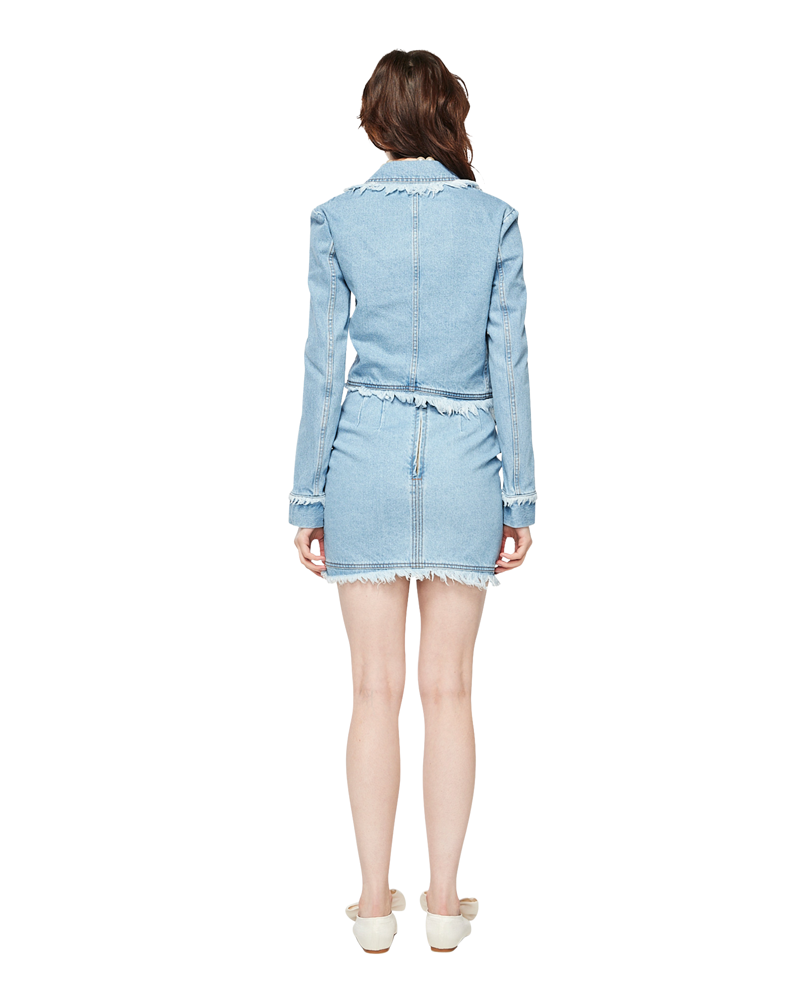Kimhe Kim - Denim Venus Jacket (Sky Blue) product image 4 | TRAB K-Fashion Australia