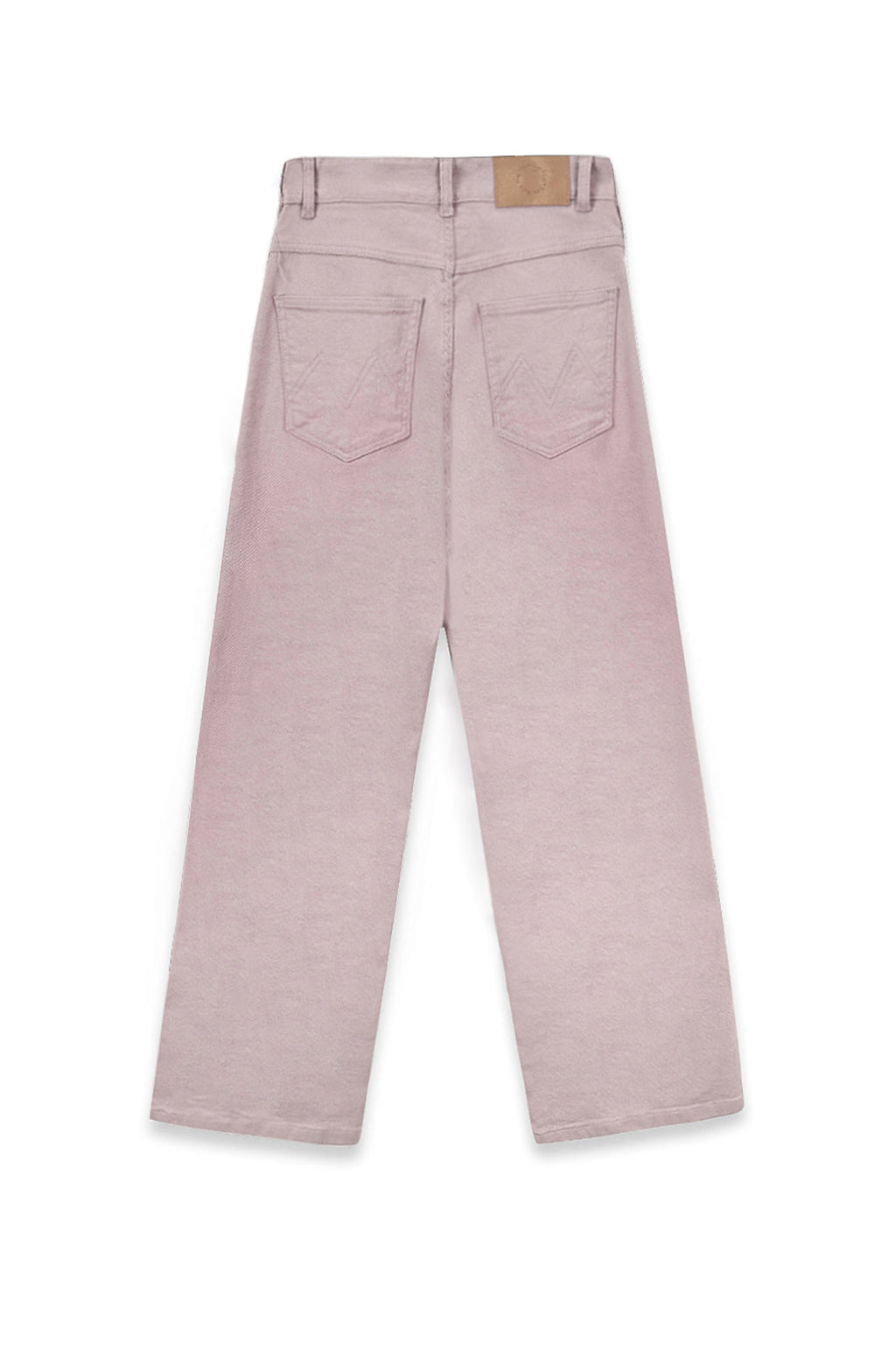 Matin Kim - Color Point Washed Denim Pants (Pink) product image 2 | TRAB K-Fashion Australia