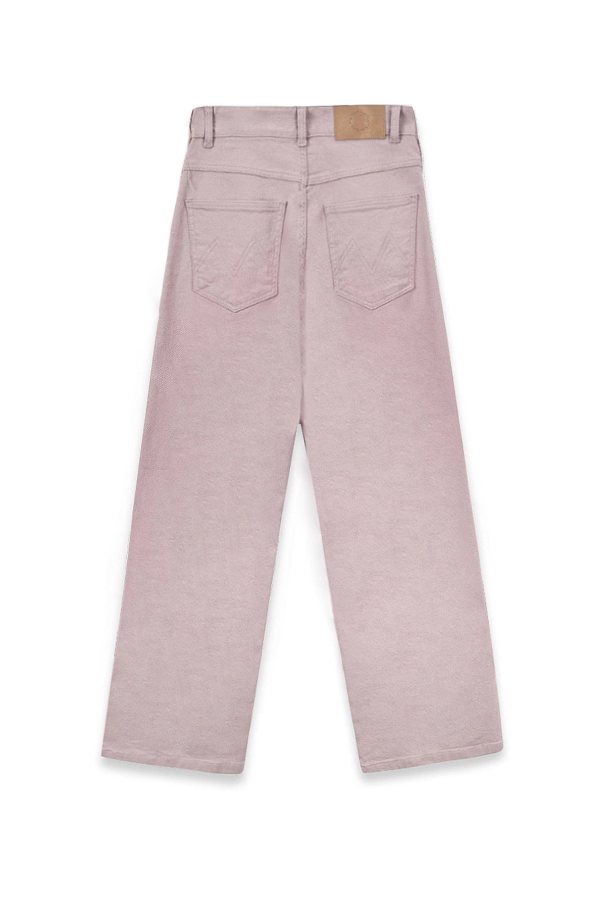 Matin Kim - Color Point Washed Denim Pants (Pink) product image 2 | TRAB K-Fashion Australia
