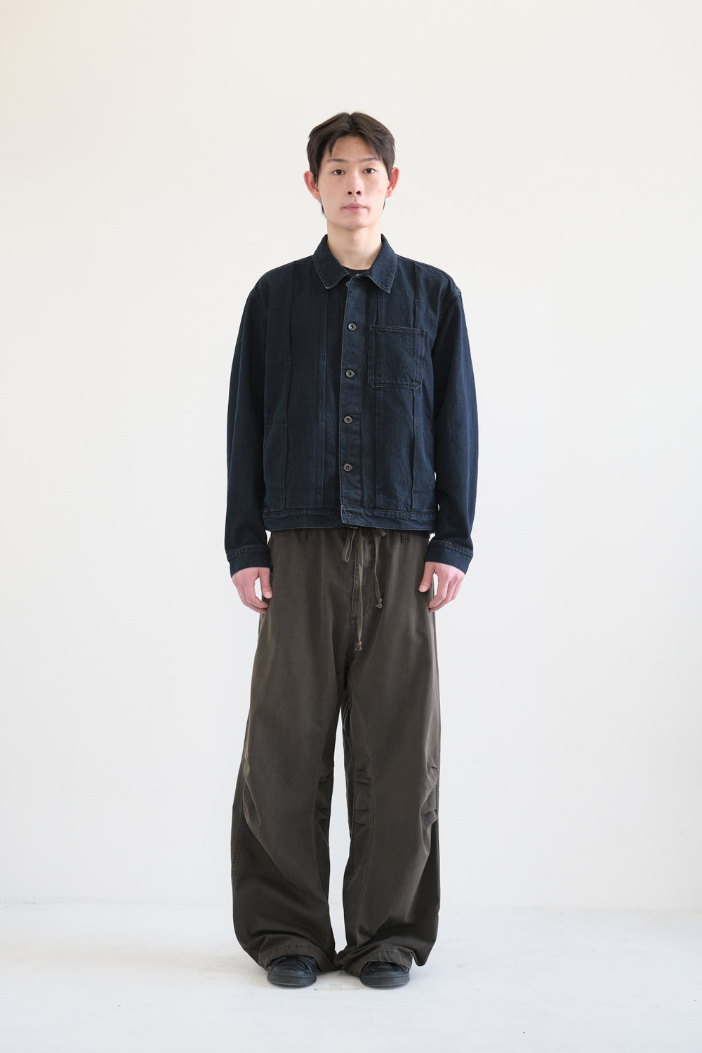 Hatchingroom - Trucker Jacket (Dark Indigo) product image 3 | TRAB K-Fashion Australia