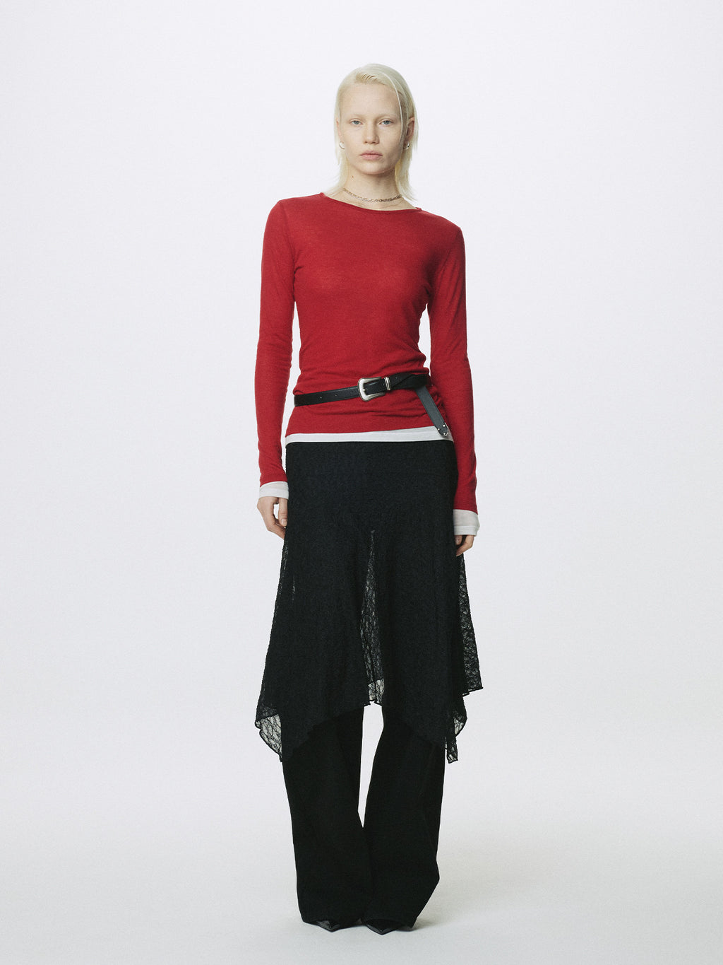 Tonywack - Wide-Leg Baggy Denim Jeans (Black) product image 5 | TRAB K-Fashion Australia