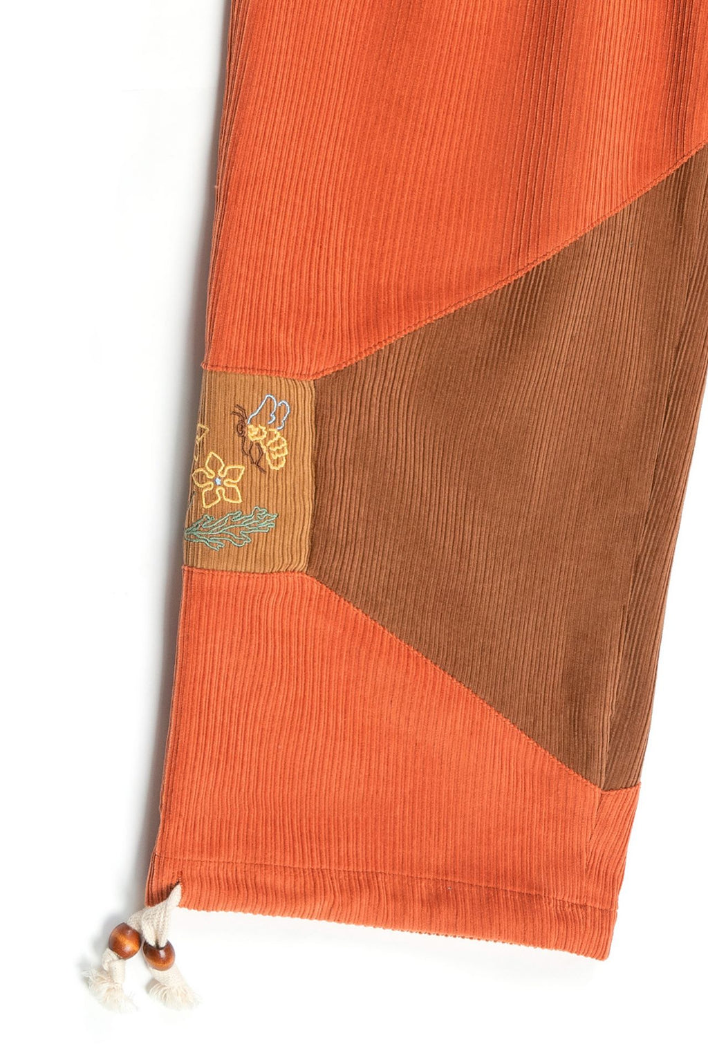 Ioedle - Story Flower Pillow Cap Corduroy Pants (Orange) product image 10 | TRAB K-Fashion Australia