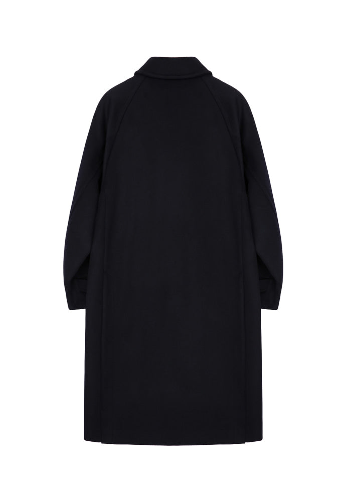 Art if acts - Balmacaan Coat (Navy) product image 9 | TRAB K-Fashion Australia