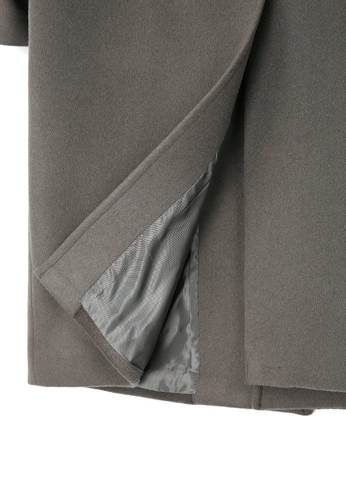 Art if acts - Cashmere Soutien Collar Coat (Moss Grey) product image 17 | TRAB K-Fashion Australia
