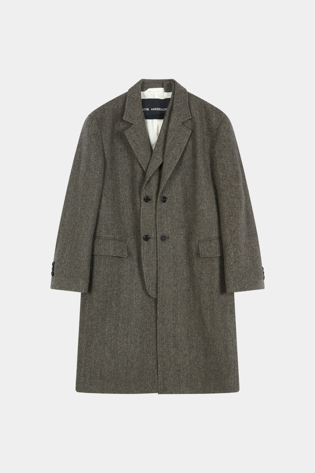 Andersson Bell - Layered Chesterfield Coat (Brown) product image 9 | TRAB K-Fashion Australia
