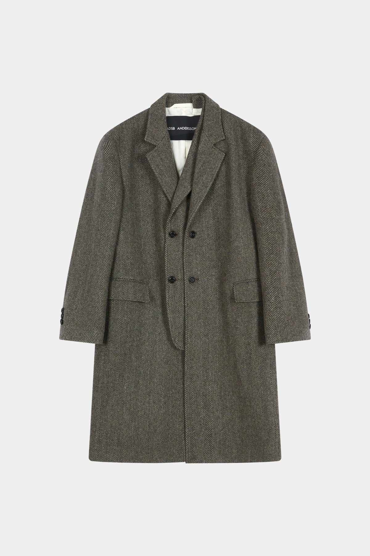 Andersson Bell - Layered Chesterfield Coat (Brown) product image 9 | TRAB K-Fashion Australia