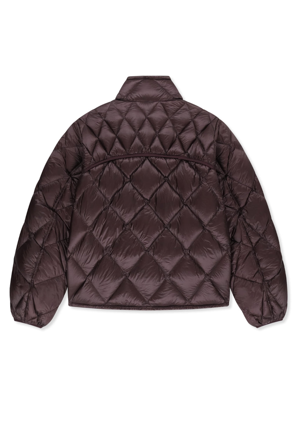 Matin Kim - Mix Quilted Light Down Jumper (Purple) product image 2 | TRAB K-Fashion Australia