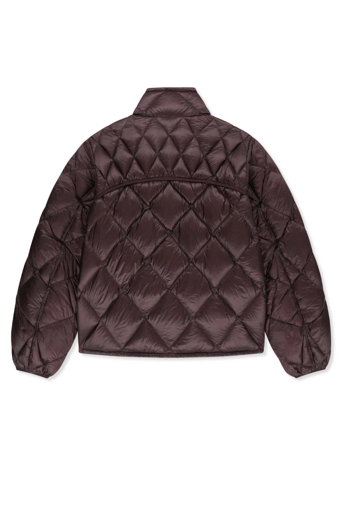 Matin Kim - Mix Quilted Light Down Jumper (Purple) product image 2 | TRAB K-Fashion Australia