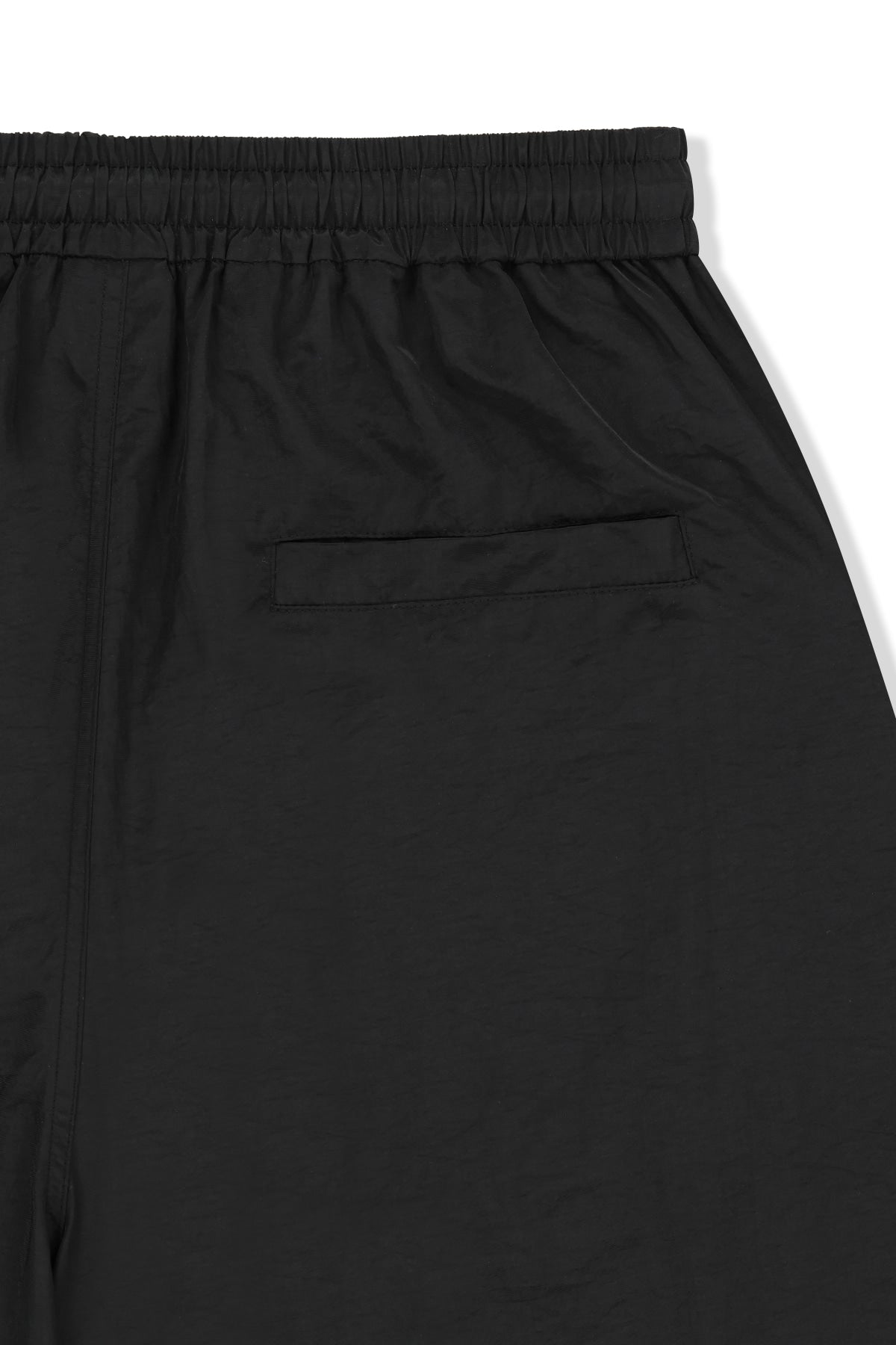 Matin Kim - Side Logo Bermuda Track Pants (Black) product image 5 | TRAB K-Fashion Australia
