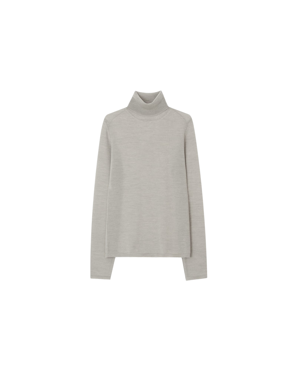 Kimhe Kim - Turtle Neck Sweater (Light Melange Grey) product image 4 | TRAB K-Fashion Australia