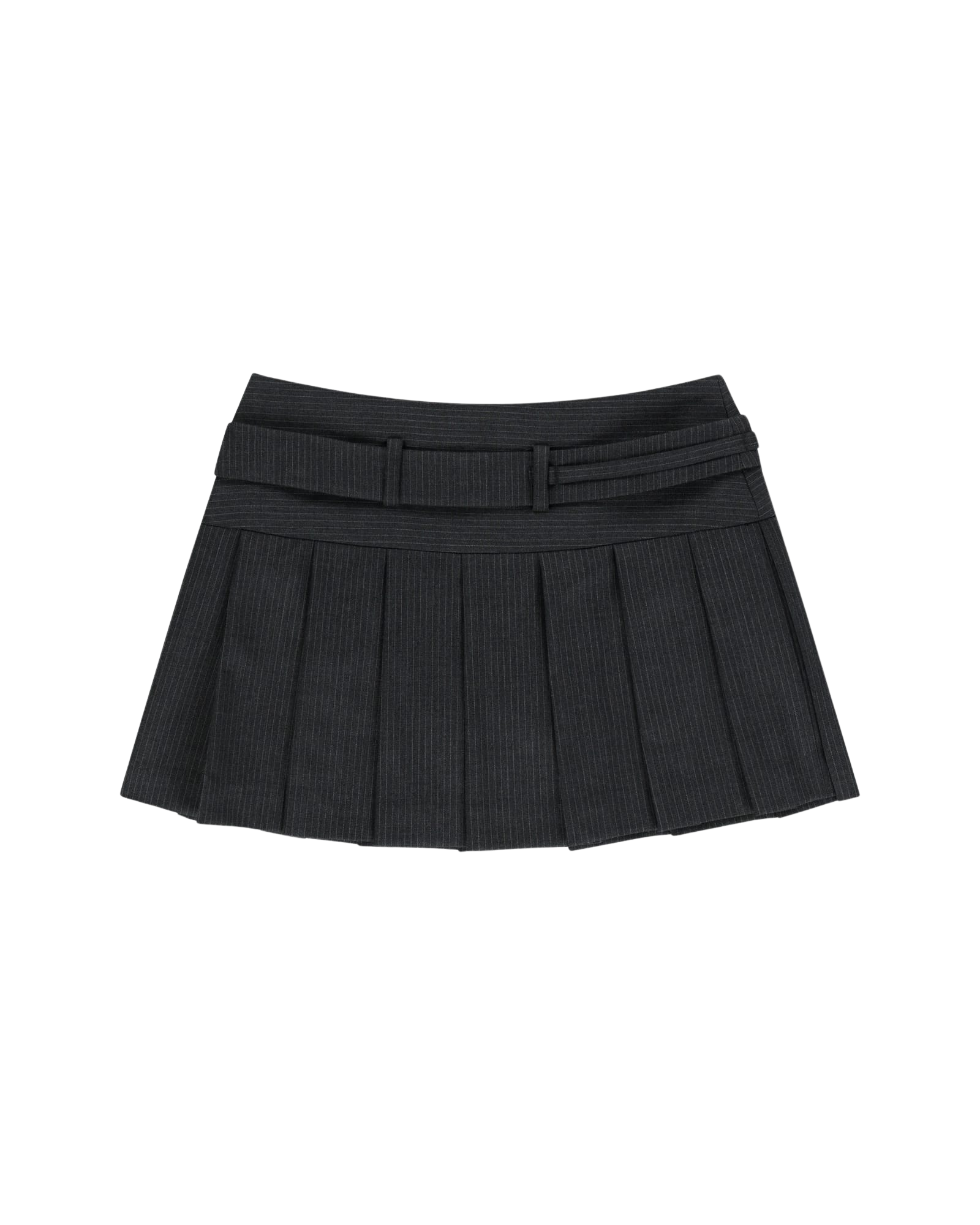 Kimhe Kim - Belted Mini Skirt (Grey) product image 15 | TRAB K-Fashion Australia