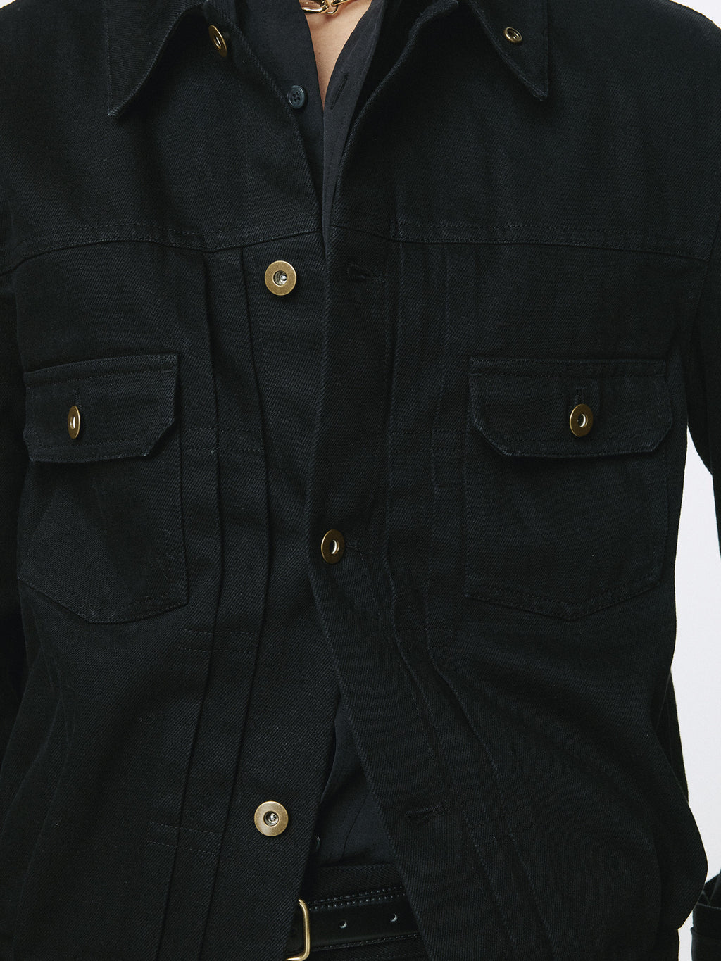 Tonywack - Type-2 Denim Trucker (Black) product image 9 | TRAB K-Fashion Australia