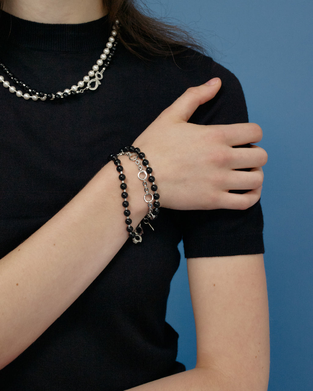 Numbering - Coiled Chain Bracelet #6901 product image 3 | TRAB K-Fashion Australia