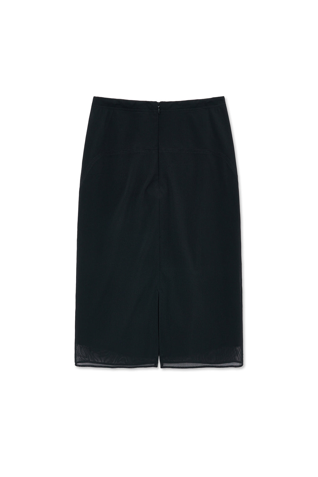 Matin Kim - Layered String Midi Skirt (Black) product image 2 | TRAB K-Fashion Australia