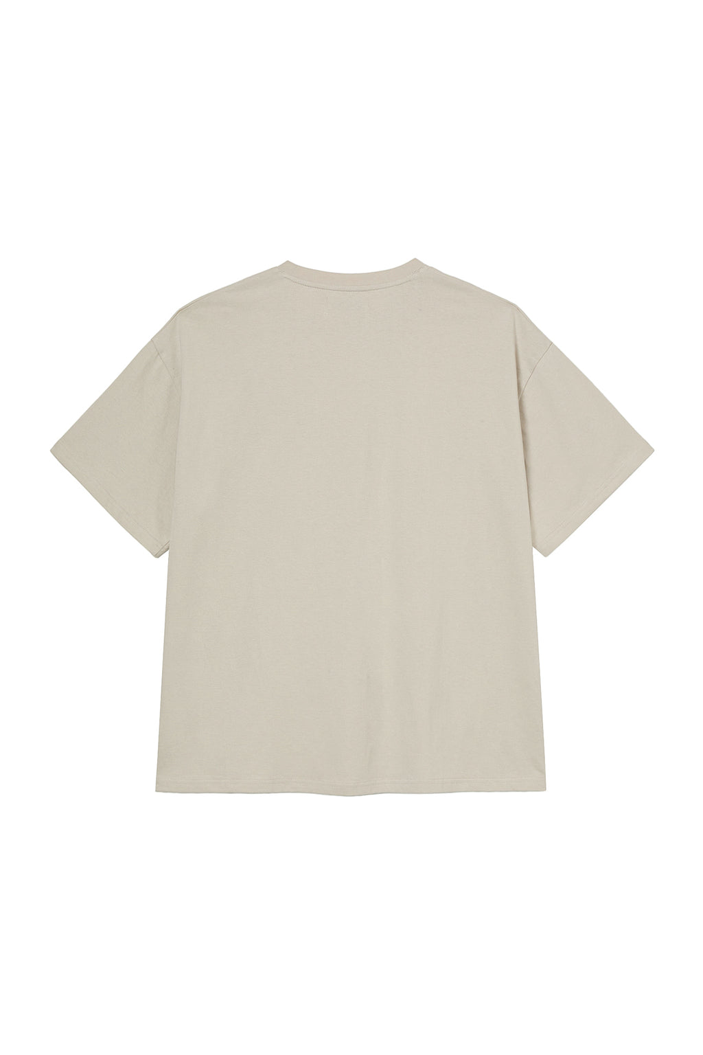 Deinet - Lettering T-Shirt (Beige) product image 2 | TRAB K-Fashion Australia