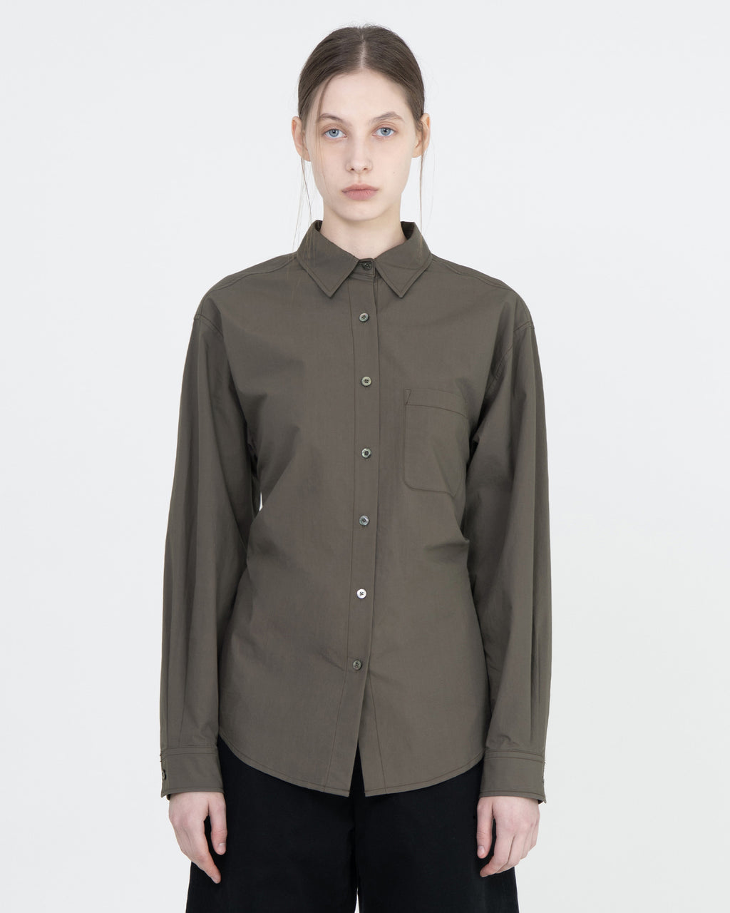Brownyard - Steady Shirt (Dark Brown) product image 2 | TRAB K-Fashion Australia