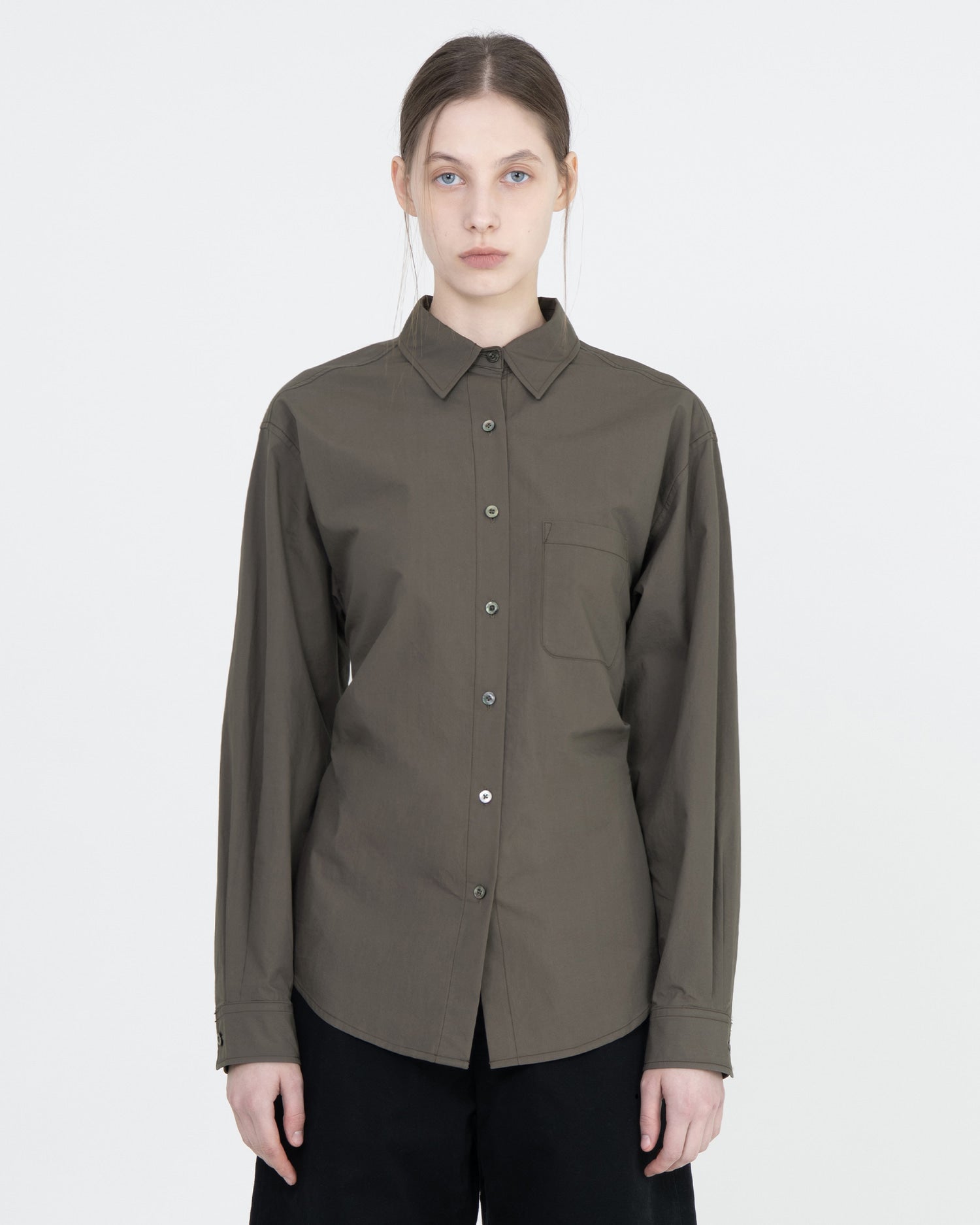 Brownyard - Steady Shirt (Dark Brown) product image 2 | TRAB K-Fashion Australia