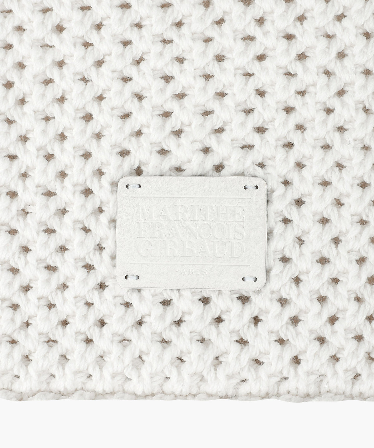 Marithe & Francois Girbaud - Classic Logo Net Shoulder Bag (Ivory) product image 4 | TRAB K-Fashion Australia