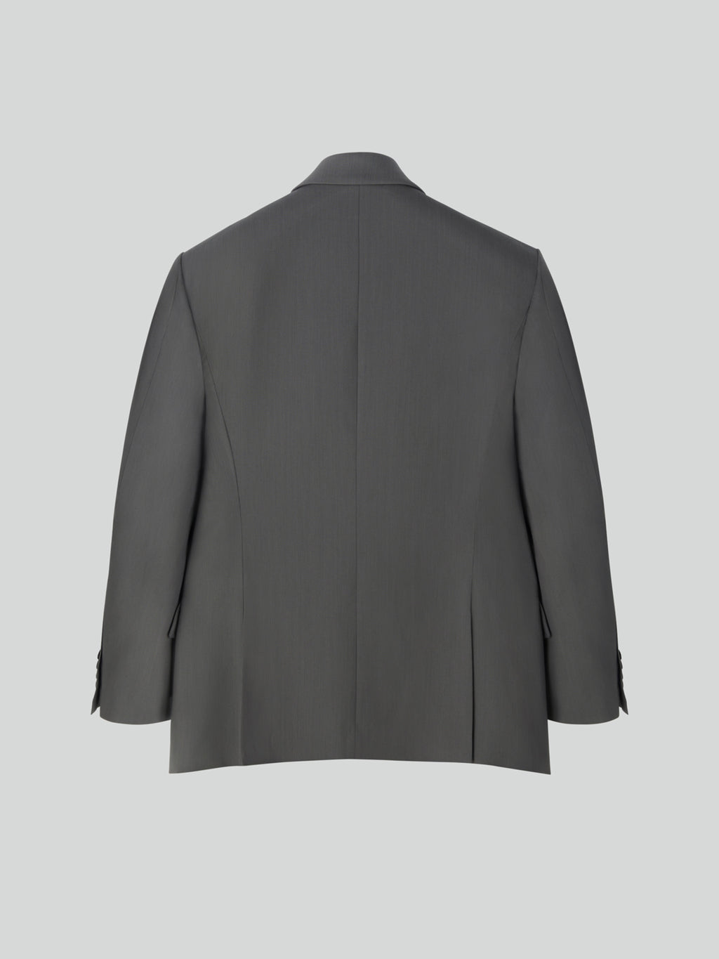 Recto - Structured Single Suit Jacket (Midnight Grey) product image 10 | TRAB K-Fashion Australia