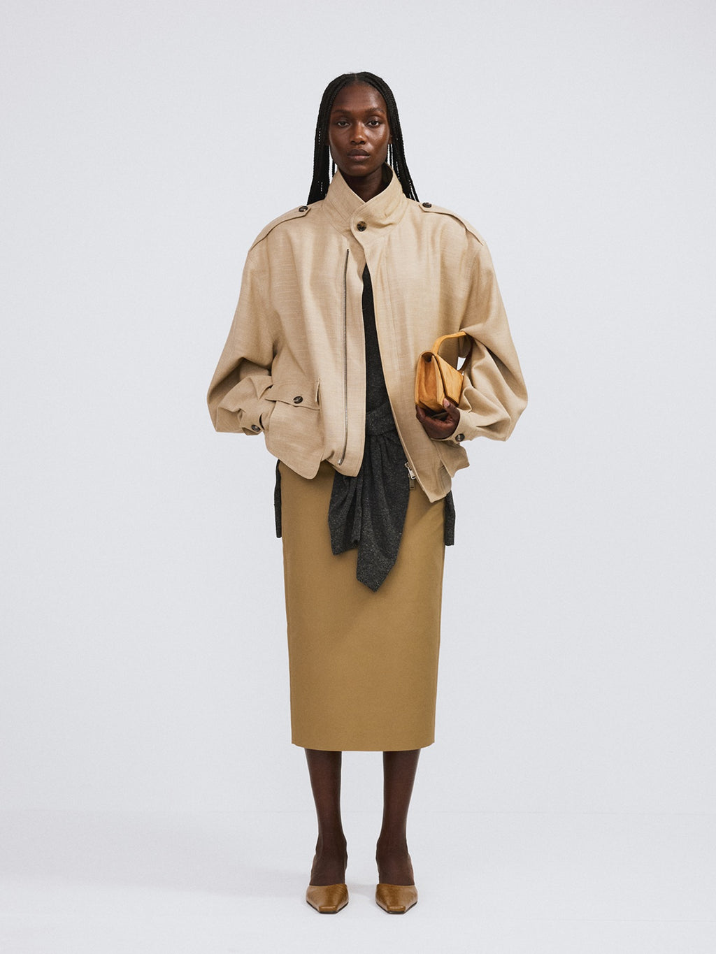Recto - Viscose Hunting Jumper (Desert) product image 1 | TRAB K-Fashion Australia
