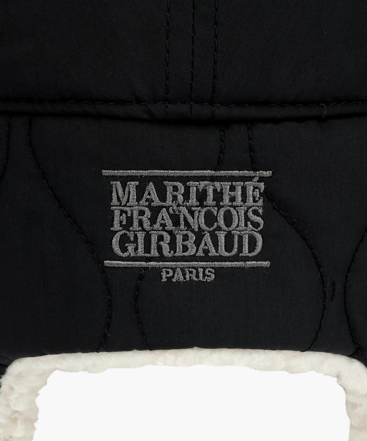 Marithe & Francois Girbaud - Quilted Earflap Cap (Black) product image 6 | TRAB K-Fashion Australia