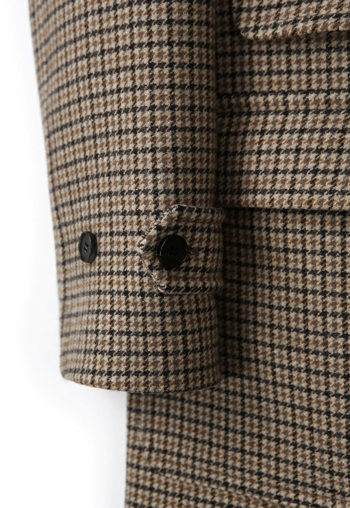 Art if acts - Balmacaan Coat (Check) product image 11 | TRAB K-Fashion Australia
