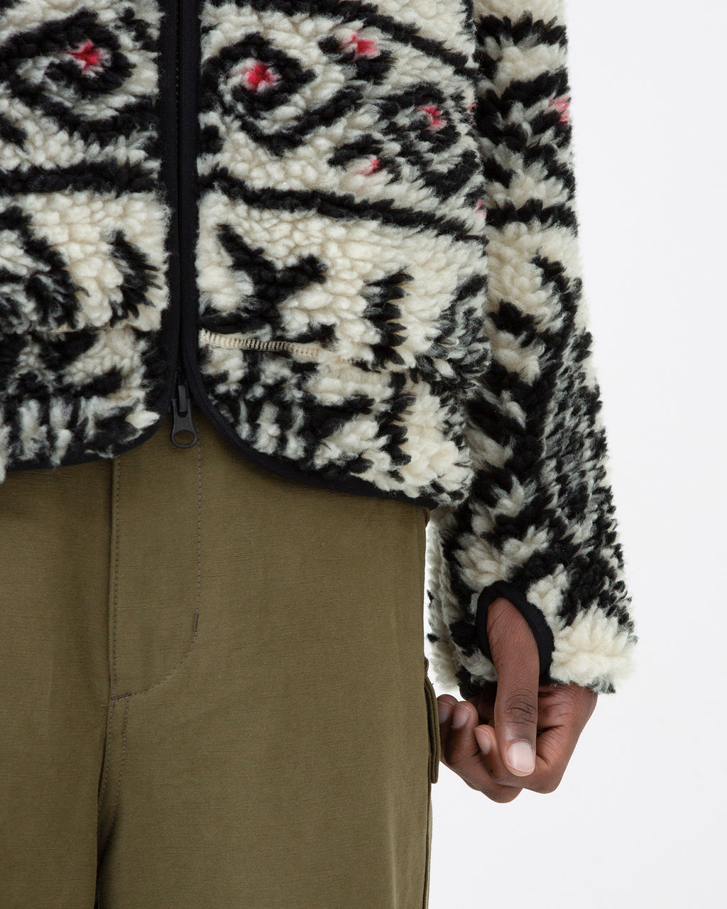 Brownyard - Native Fleece Jacket (Beige) product image 4 | TRAB K-Fashion Australia