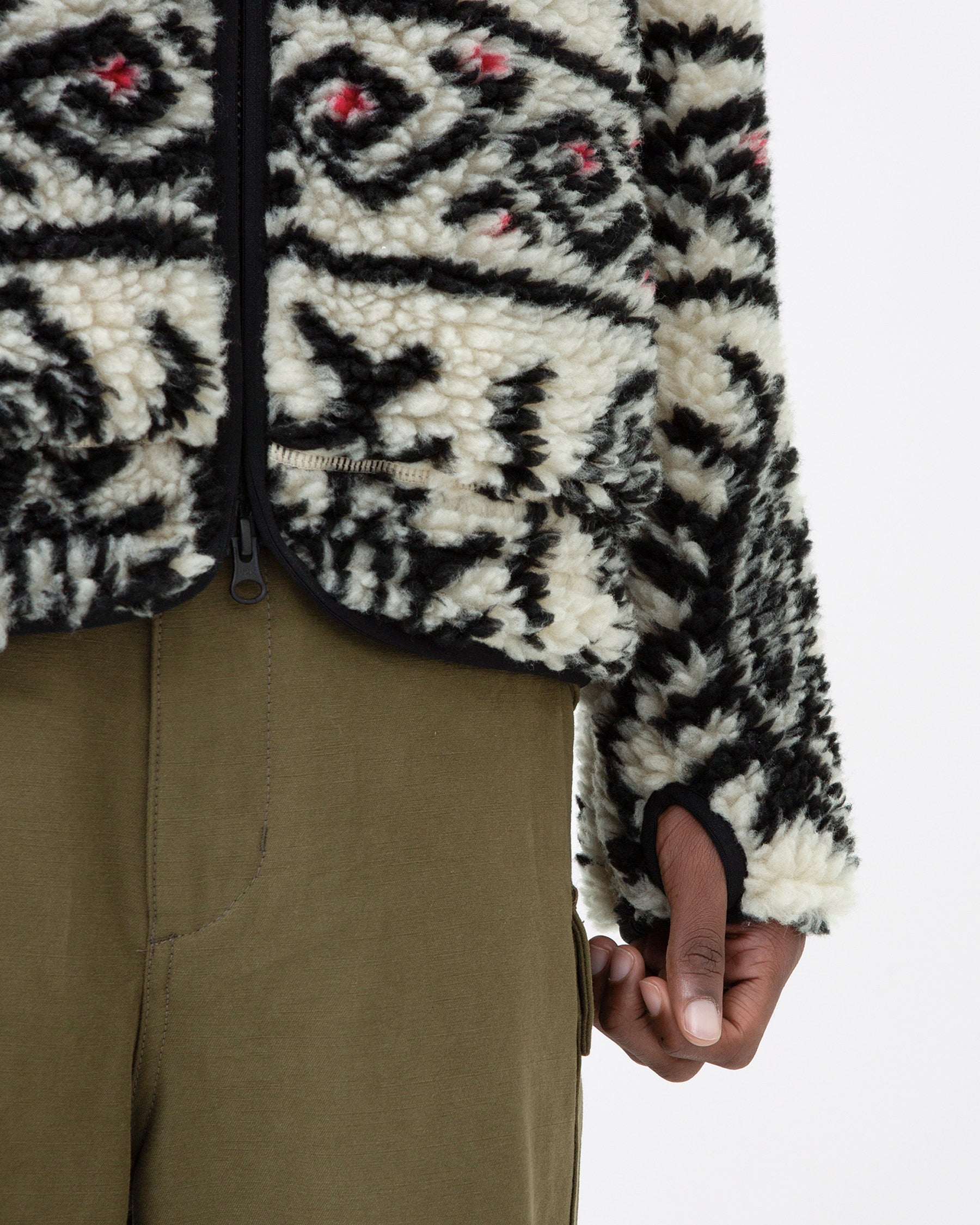 Brownyard - Native Fleece Jacket (Beige) product image 4 | TRAB K-Fashion Australia