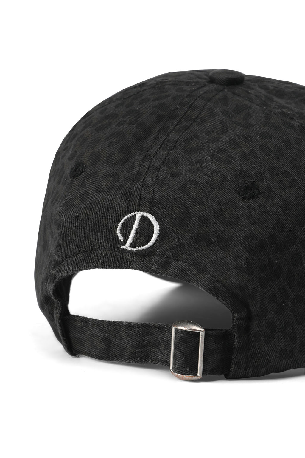 Deinet - Leopard Damaged Washing Ball Cap (Charcoal) product image 5 | TRAB K-Fashion Australia