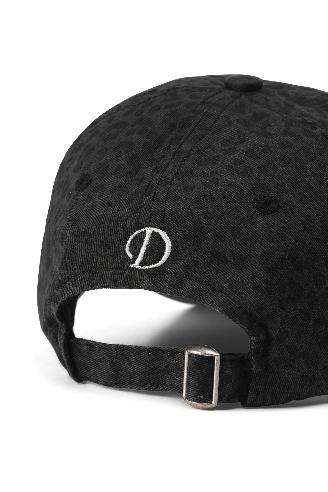 Deinet - Leopard Damaged Washing Ball Cap (Charcoal) product image 5 | TRAB K-Fashion Australia