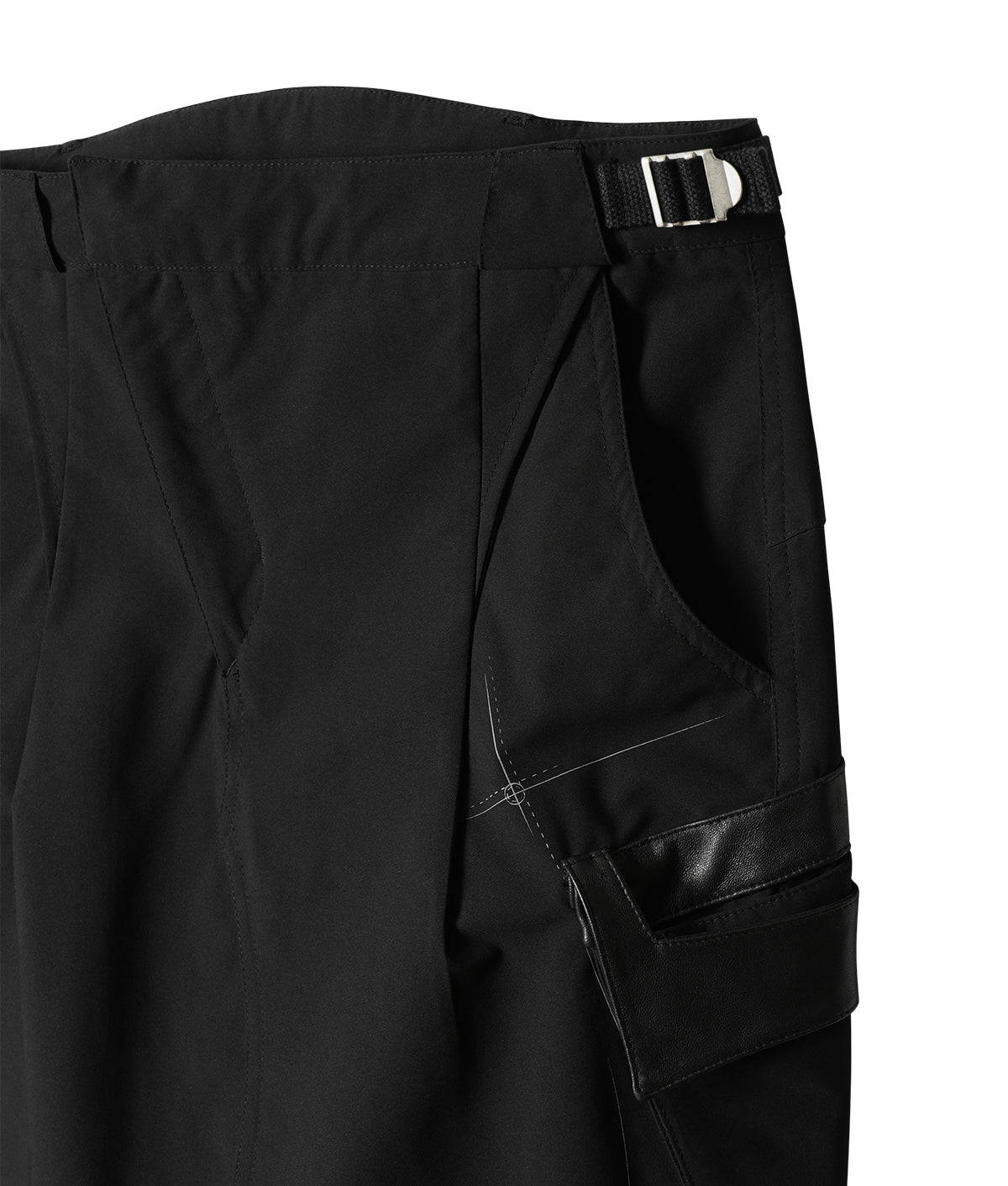 XLIM - Ep.6 Women 01 Skirt (Black) product image 5 | TRAB K-Fashion Australia