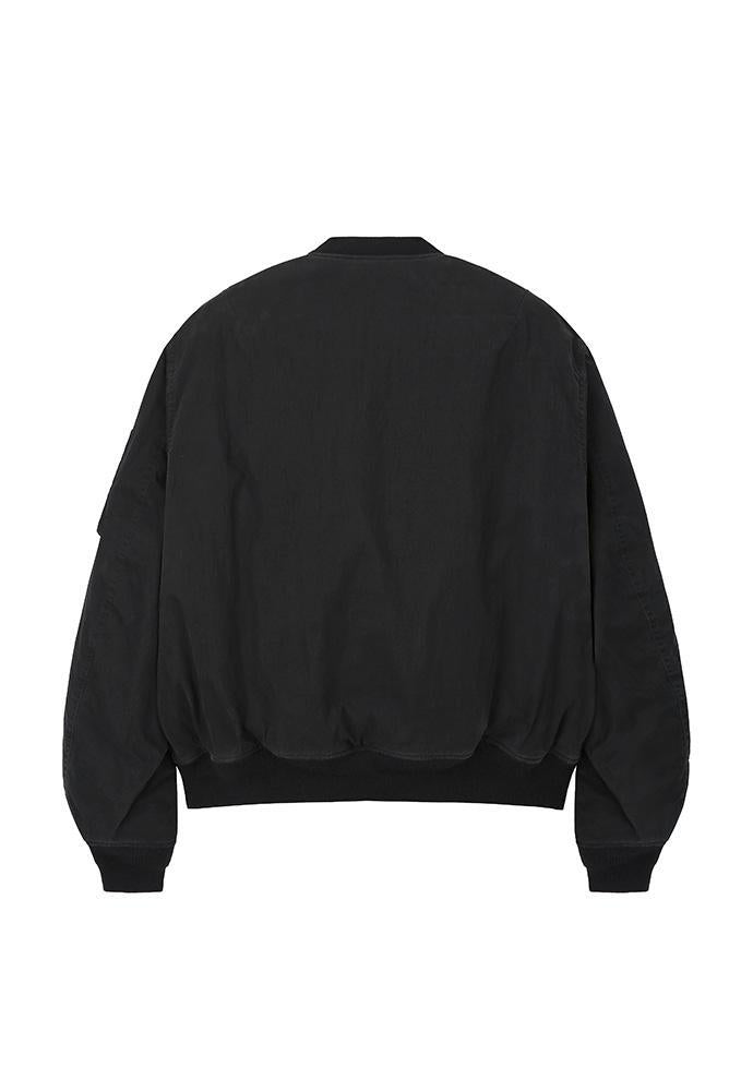 Art if acts - Garment-Dyed MA-1 (Black) product image 8 | TRAB K-Fashion Australia