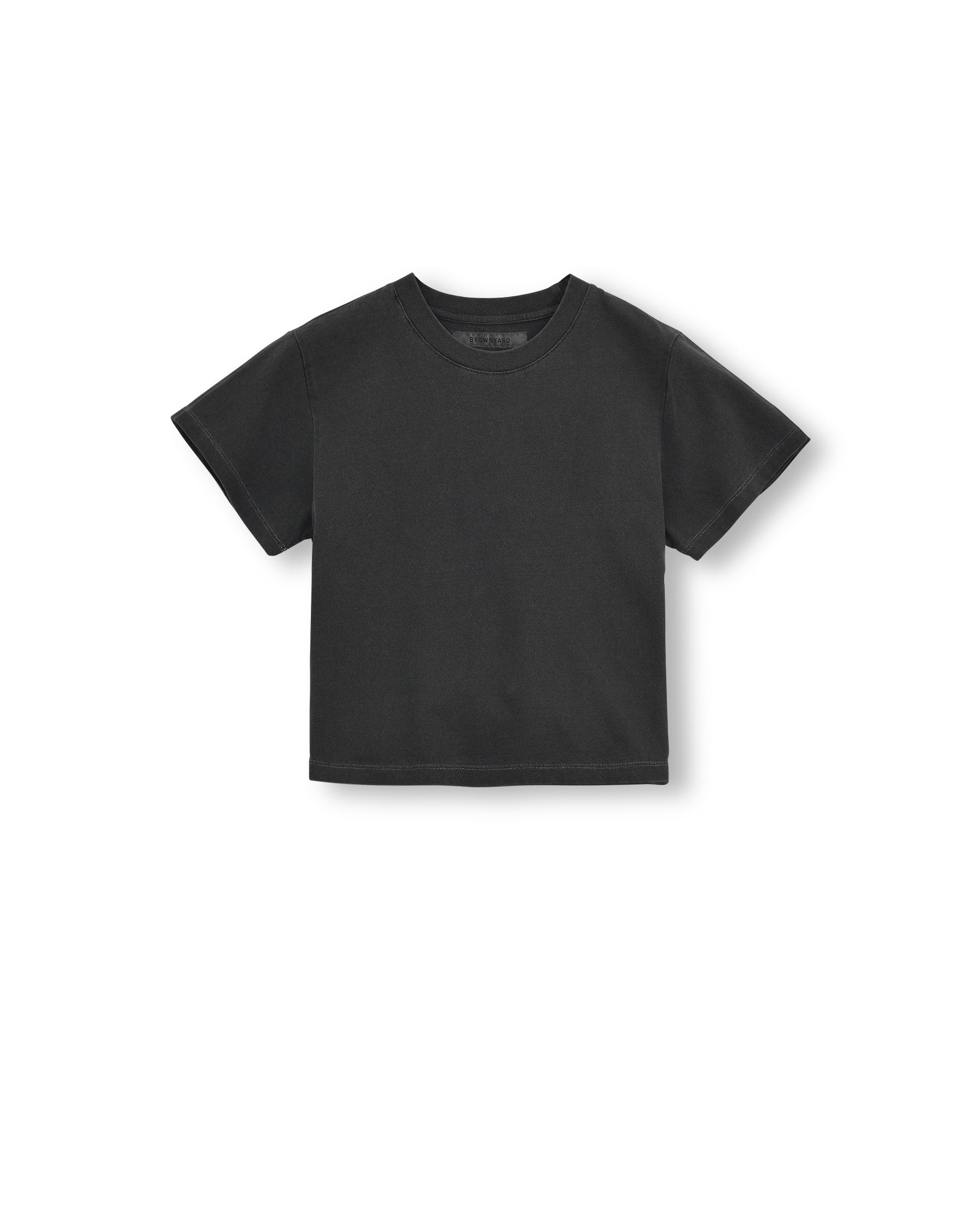 Brownyard - Washed Baby T Shirt (Washed Black) product image 3 | TRAB K-Fashion Australia