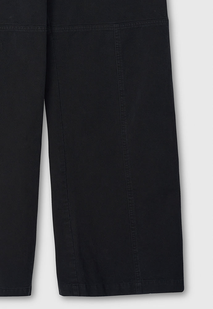 Tonywack - Wide-Leg Garment Washed Cargo Pants (Faded Black) product image 13 | TRAB K-Fashion Australia