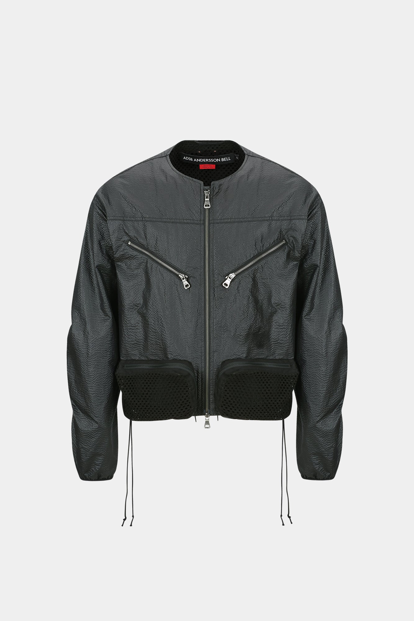 Andersson Bell - Convex Collarless Jacket (Black) product image 11 | TRAB K-Fashion Australia