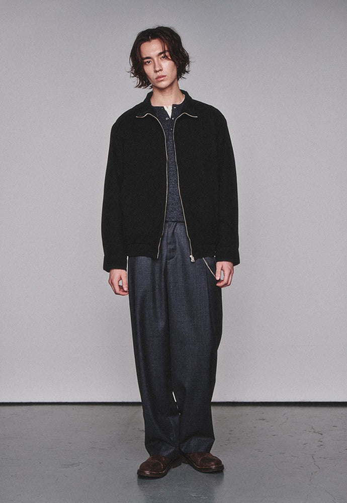 Art if acts - Washed Leather Collar Jacket (Black) product image 1 | TRAB K-Fashion Australia