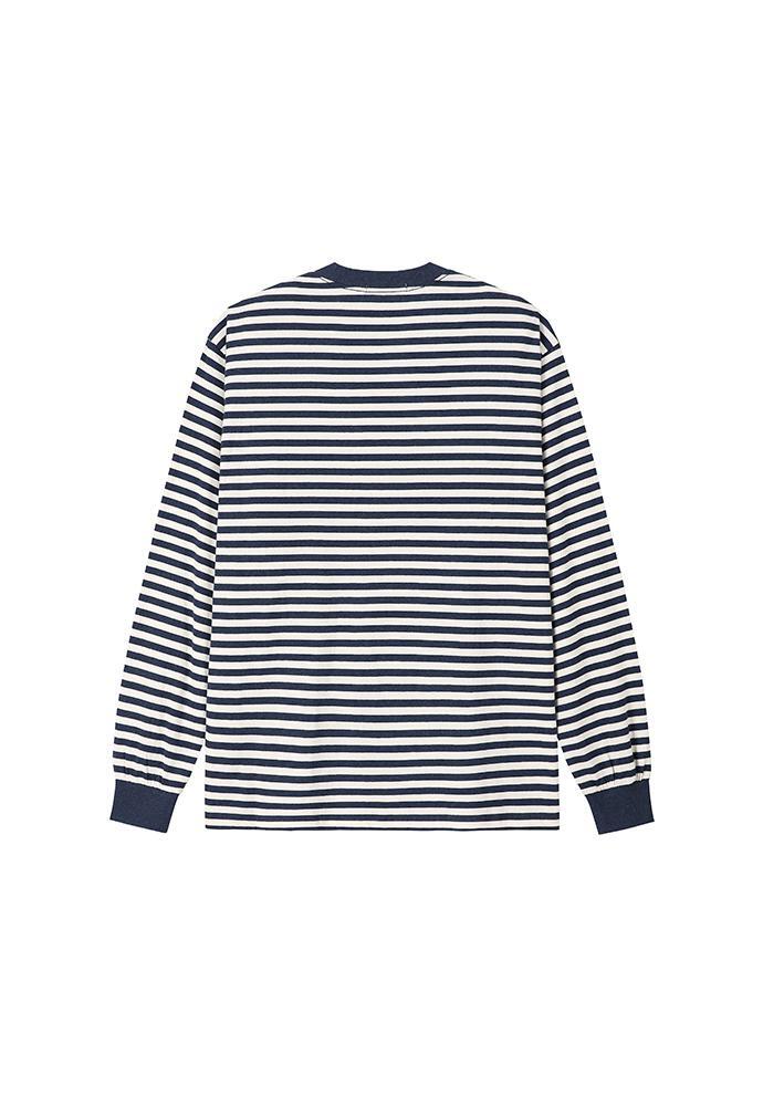 Art if acts - French Stripe Long Sleeve (Navy) product image 7 | TRAB K-Fashion Australia