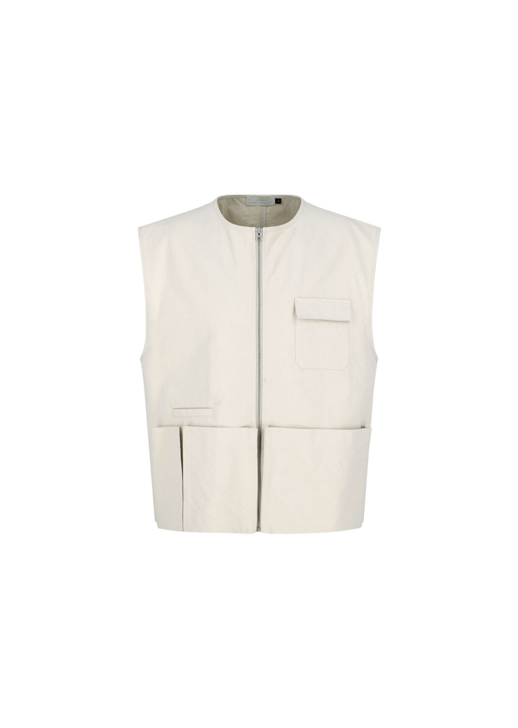 Amomento - Pocket Vest (Beige) product image 6 | TRAB K-Fashion Australia