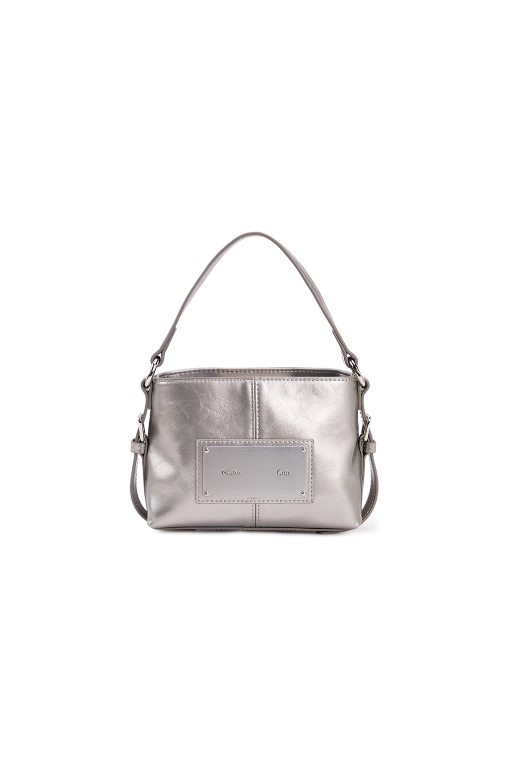 Matin Kim - Handle Mini Cross Bag (Dark Silver) product image 2 | TRAB K-Fashion Australia