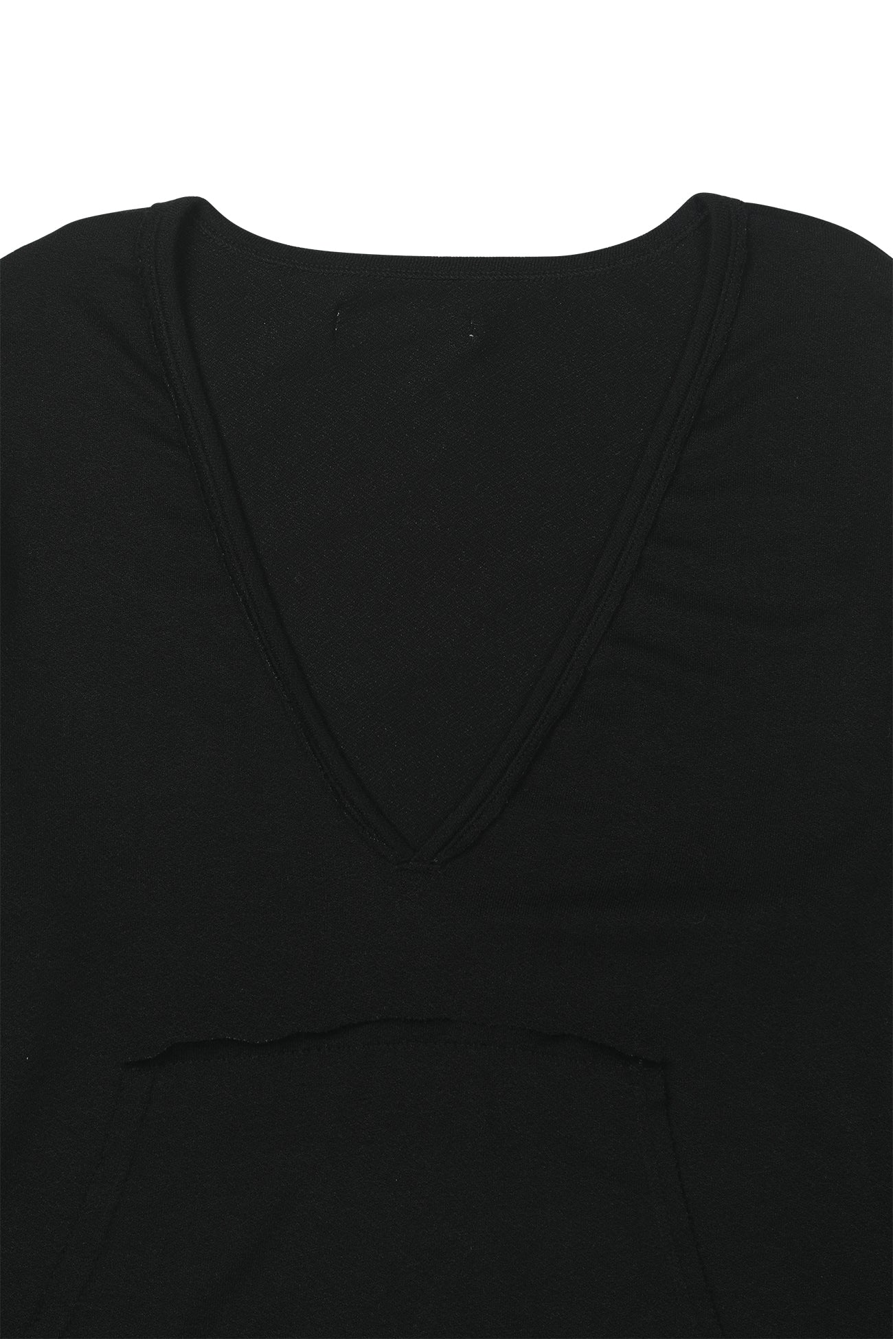Deinet - Raw V Long Sleeve (Black) product image 10 | TRAB K-Fashion Australia