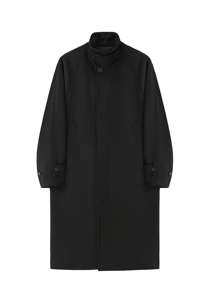 Art if acts - Cashmere Soutien Collar Coat (Black) product image 10 | TRAB K-Fashion Australia
