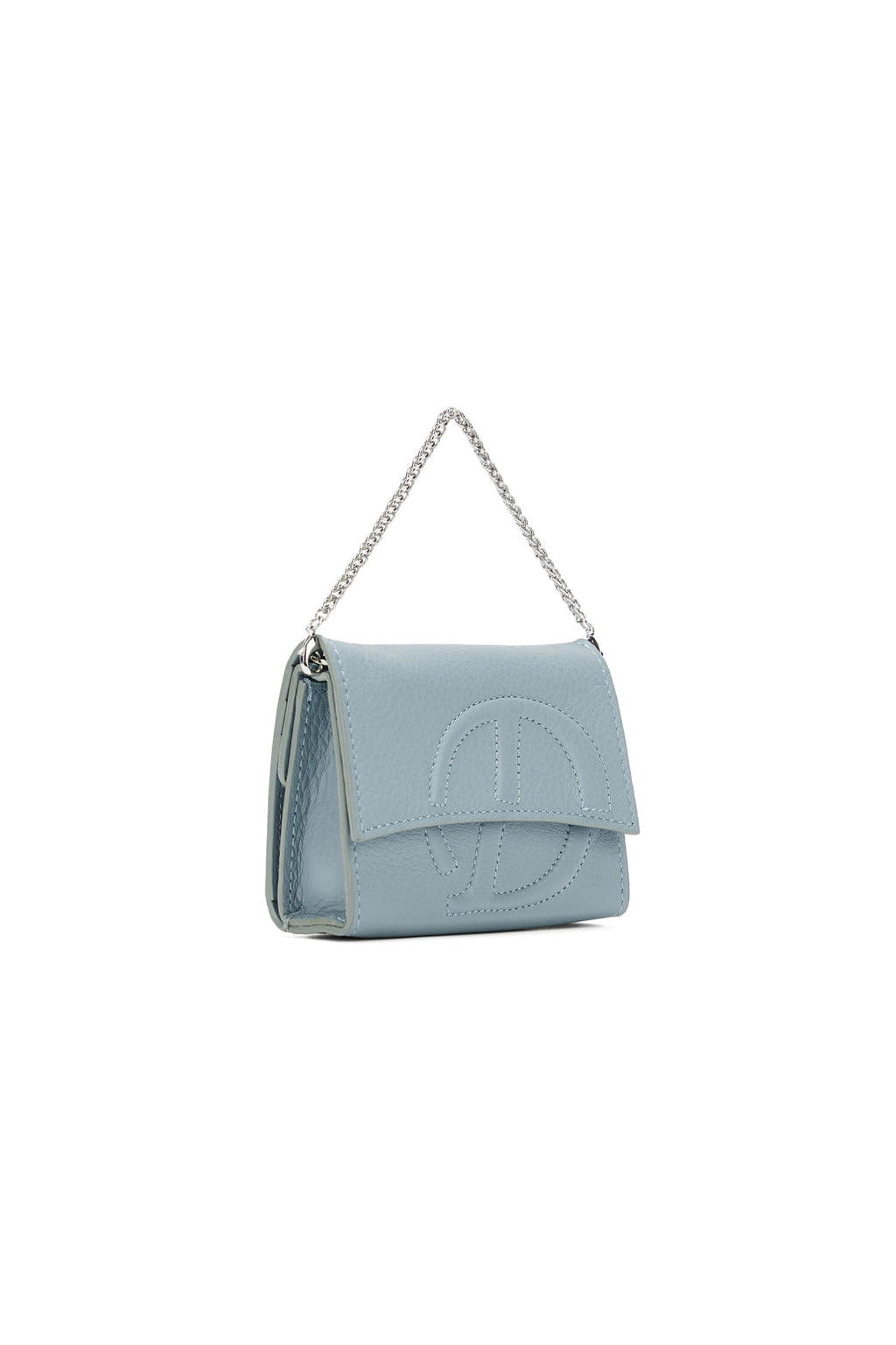 Deinet - D Logo Macaron Chain Mini Bag (Sky Blue) product image 2 | TRAB K-Fashion Australia
